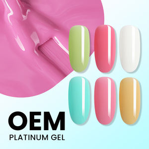 Etiqueta privada Nueva botella de 15ml Colores maravillosos Soak off Nail Uv Gel Polish - Product Image 1