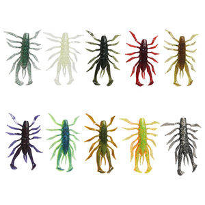Señuelo de camarón de 7cm y 6g, cebo de fondo hundible para pesca de lubina. - Product Image 3