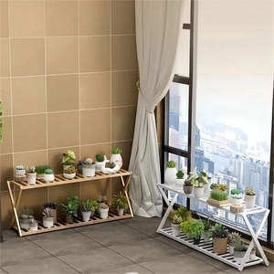 <span class=keywords><strong>Support</strong></span> de <span class=keywords><strong>pot</strong></span> de fleurs en bois à 2 niveaux <span class=keywords><strong>pour</strong></span> <span class=keywords><strong>balcon</strong></span> extérieur, table, banc, étagère de rangement intérieure, <span class=keywords><strong>support</strong></span> de plante en bambou <span class=keywords><strong>pour</strong></span> salon - Product Image 3