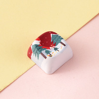 Custom Christmas clicker keycap button fidget toy decompression toy clicker custom Christmas keycap toy