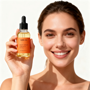 Bộ sưu tập huyết thanh mặt 30ml chống lão hóa, Niacinamide, vitamin C, B5 hoạt động vào ban đêm cải thiện kết cấu da tổng thể paraben miễn phí mruis - Product Image 1