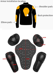 Ropa de Motociclismo Personalizada, Chaqueta de Motociclismo Impermeable y Reflectante para Hombre, Resistente al Viento - Product Image 4