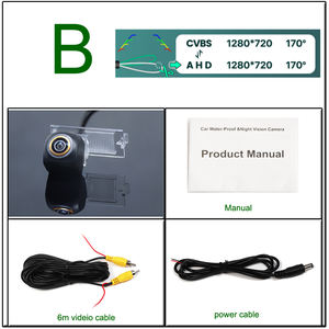 Caméra de <span class=keywords><strong>recul</strong></span> de véhicule AHD 170 degrés 1080P pour Peugeot 301 308 405 <span class=keywords><strong>508</strong></span> C4 C5 3008 307 Hatchback Citroën E-Elysee C-Quat - Product Image 5