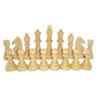 Vente en gros de jeux de société écologiques pour enfants de 4,5 pouces, pièces d'échecs en bois de grande taille de haute qualité, backgammon