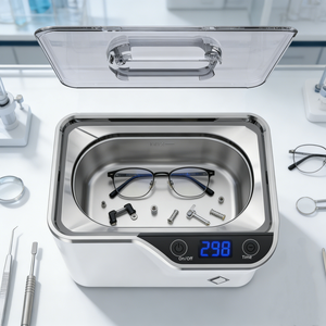 <span class=keywords><strong>Limpiador</strong></span> Ultrasónico <span class=keywords><strong>para</strong></span> Gafas LifeBasis, Máquina de Limpieza Ultrasónica de 600 ml, Mini <span class=keywords><strong>Limpiador</strong></span> Ultrasónico <span class=keywords><strong>para</strong></span> Gafas de Sol, <span class=keywords><strong>Lentes</strong></span> Blandas, Lavadora Ultrasónica Segura - Product Image 2