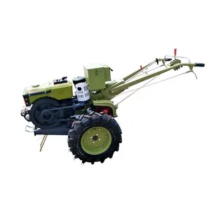Großhandel traktor maschine bauernhof-DIBO Landwirtschaft maschinen ausrüstung 20 PS Diesel-Walking-Traktoren mit rotierender Boden bearbeitungs maschine