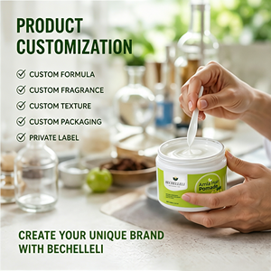 Pommade Coiffante Définissante aux Herbes et Noix de Coco OEM/ODM, <span class=keywords><strong>Crème</strong></span> Sans Rinçage <span class=keywords><strong>pour</strong></span> <span class=keywords><strong>Cheveux</strong></span> Bouclés Africains, Anti-Frisottis et Fixation Moyenne - Product Image 5