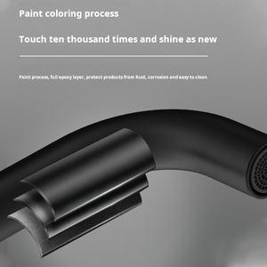 Nero cromato <span class=keywords><strong>lavabo</strong></span> <span class=keywords><strong>a</strong></span> leva singola In ottone, rubinetto da bagno, <span class=keywords><strong>a</strong></span> parete, <span class=keywords><strong>a</strong></span> scomparsa, per <span class=keywords><strong>lavabo</strong></span> - Product Image 6