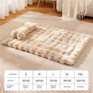 Coussin de luxe pour animaux de compagnie, vente en gros d'usine, écologique, épaissi, pour l'hiver, <span class=keywords><strong>protection</strong></span> du cou, <span class=keywords><strong>anti</strong></span>-griffures, lavable, pour chiens, chats et lapins - Product Image 6