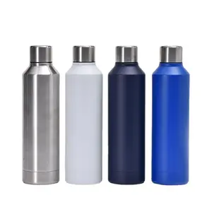 高品质定制17oz小嘴双壁保温瓶真空瓶不锈钢绝缘运动水瓶