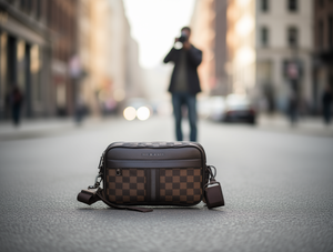 Borsa per fotocamera 3 in 1 da uomo JJC in pelle casual per l'uso con la fotocamera - Product Image 2