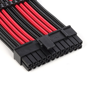 <b>Computer</b> Chassis Modular Braided Cable 24P Adapter Power Supply Motherboard Extension Copper Wire Web Weaving S-Terminal - Product Image 2