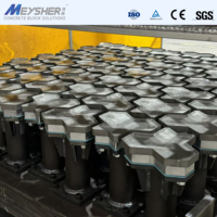 Moule à blocs de béton MEYSHER haute résistance à l'usure pour machine à fabriquer des briques