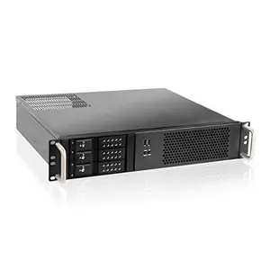 Meirir Chassis jaringan sasis Rackmount Pc 2u perakit panas chassis komputer industri