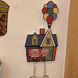 <span class=keywords><strong>Portachiavi</strong></span> per Coppie <span class=keywords><strong>da</strong></span> Appendere al Muro, Decorazione Anti-Smarrimento, Ciondolo per Borsa a Forma di Chiave Cartoon - Product Image 1