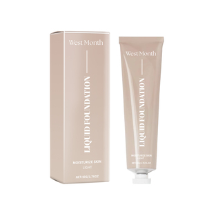 Trucco idratante e rinfrescante per fondotinta liquido leggero e resistente alla luce e al mese - Product Image 1