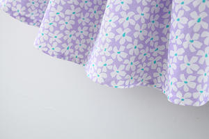 Robe d'été florale pour bébé fille avec grand nœud et chapeau de paille – Vente chaude en gros - Product Image 5