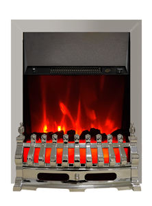 <span class=keywords><strong>Chimenea</strong></span> eléctrica con <span class=keywords><strong>marco</strong></span> dorado plateado y control manual con logotipo personalizado de 23 pulgadas <span class=keywords><strong>para</strong></span> hotel y hogar - Product Image 3