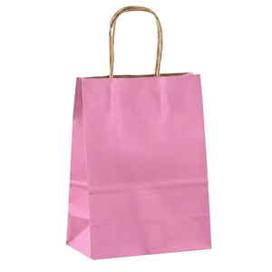 Eco-Friendly Custom Classic <b>Waterproof</b> Kraft Paper Handle Bag with Brown Luxury Gift Packaging for Fur & <b>Socks</b> - Product Image 4