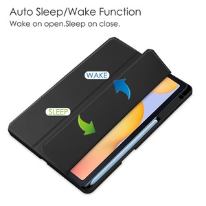 Custodia trasparente per <span class=keywords><strong>Samsung</strong></span> <span class=keywords><strong>Galaxy</strong></span> <span class=keywords><strong>tab</strong></span> <span class=keywords><strong>S6</strong></span> <span class=keywords><strong>lite</strong></span> 10.5 2022 con portapenne S SM- P613 P619 commerci all'ingrosso in fabbrica - Product Image 5