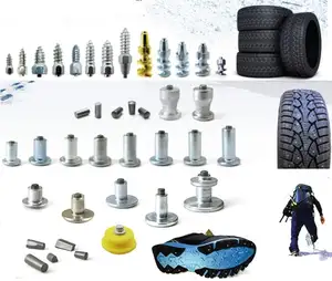 Customized Winter tyres studded Carbide tire studs for bikes,ATV and motorcycle tire studs