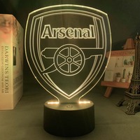 Lampe de nuit LED 3D en acrylique, lampe de chevet créative pour chambre d'enfant et salon, décoration romantique pour la maison, aide au sommeil, cadeau