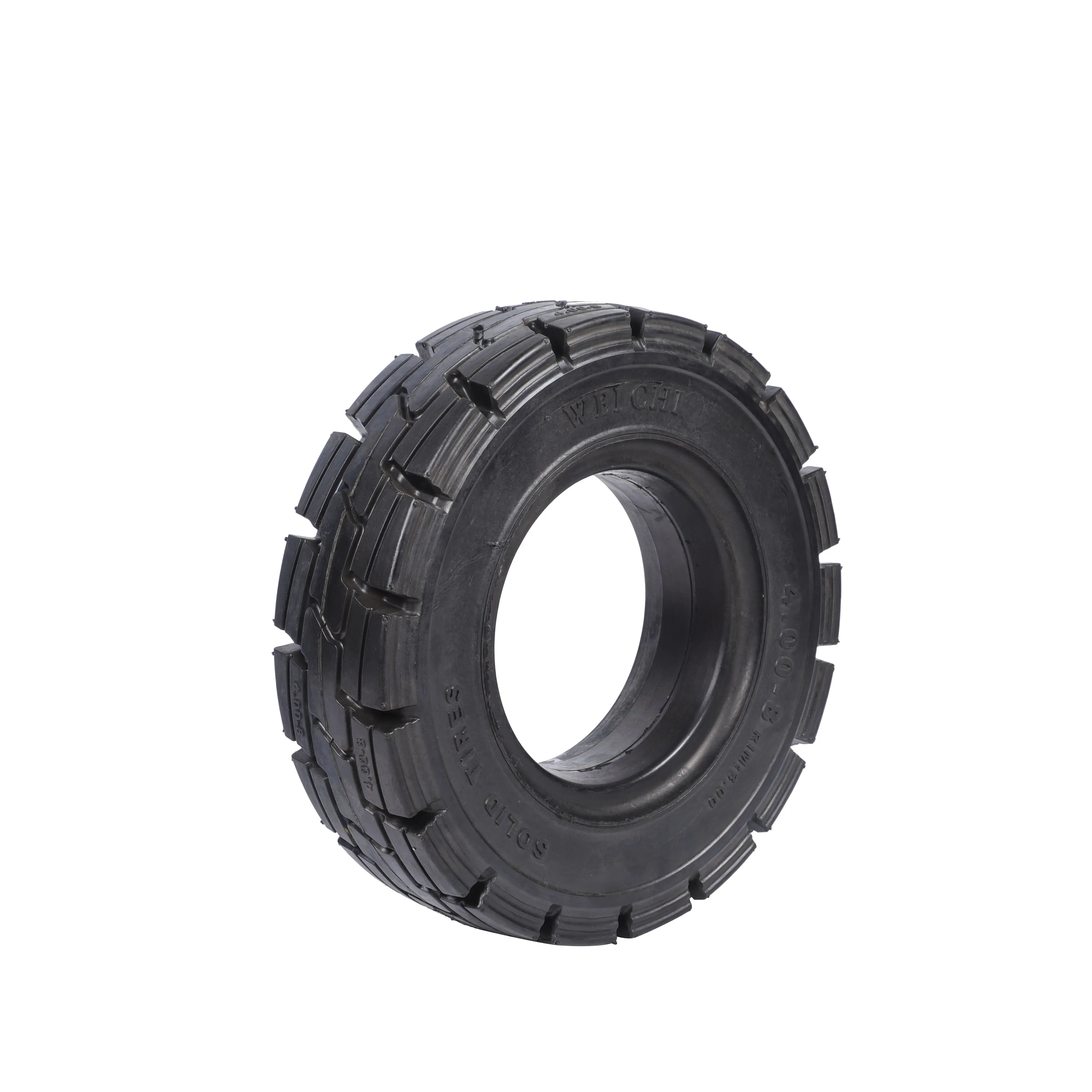 High Quality Elastic G4.00-8 Solid Rubber Tire Factory Prices Tires for Vehicle Made in China Highest Quality