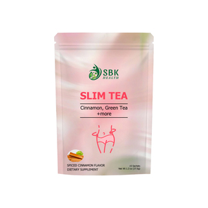 ชาสลิมมิ่งพร้อมชาเขียวติดฉลากส่วนตัวช่วยเพิ่มการย่อยอาหาร - Product Image 1