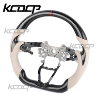 Pour Honda 10e génération Accord Civic Fit Spiro CRZ type-r FK8 GK5 Insight S2000 Type R volant en Fiber de carbone