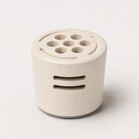Couvercle de diffuseur d'aromathérapie en bois massif personnalisé, bouchon en bois pour bouteille d'huile parfumée personnalisée, accessoires écologiques pour la fragrance d'intérieur