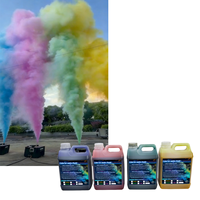 Machine à fumée colorée à effets spéciaux durable 2L avec télécommande 2CH DMX pour utilisation sur scène, idéale pour les fêtes de révélation du sexe et les mariages