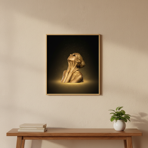 Ritratto Moderno ad Acquerello <span class=keywords><strong>di</strong></span> <span class=keywords><strong>Donne</strong></span> Nere, Arte Murale che Tocca il Viola, Stampe <span class=keywords><strong>di</strong></span> Mezzo Volto per Decorazione Casa e Camera da Letto - Product Image 1