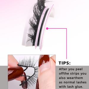 ขนตาปลอมแบบไม่มีกาวขนตาแบบเต็ม2025ขนตาแบบติดเองใหม่ล่าสุด - Product Image 6