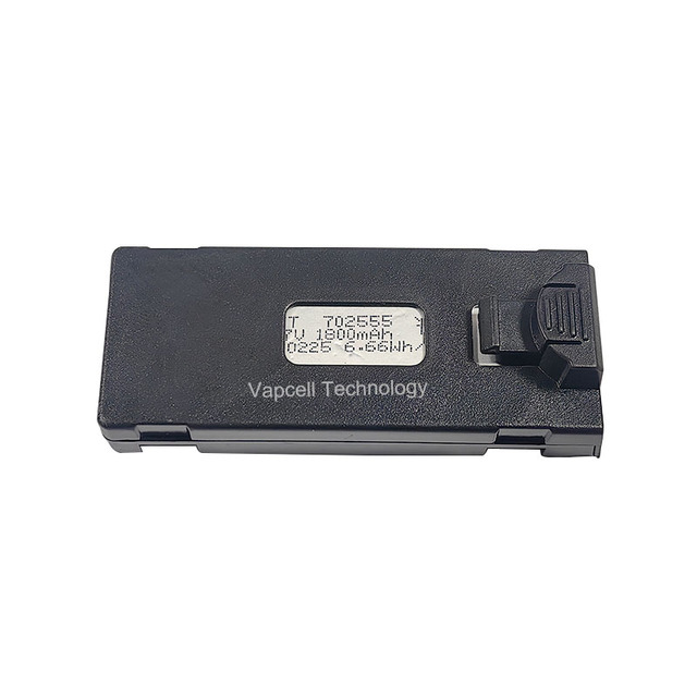 1800mAh 3.7V High Capacity Drone Li-Polymer Battery Replacement Battery for E88 E88Pro E100 E99 K3 K6 E89 P1 RC Quadcopter Drone