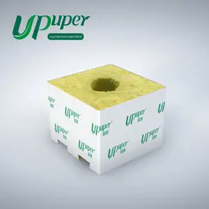 UPuper 3x3x2.5 inç domates büyüyen taş yün hidroponik çiftlik tarım kaya yünü büyümek küpleri
