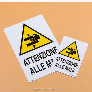 الصين الصانع تحذير رخيصة مخصصة البلاستيك لا تدخين علامة للتسوق - Product Image 5