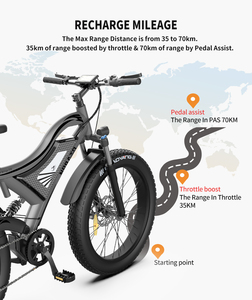 Ücretsiz kargo abd <span class=keywords><strong>CA</strong></span> stok yağ lastik dağ elektrikli bisiklet 48v 750 arka Motor elektrikli bisiklet - Product Image 6