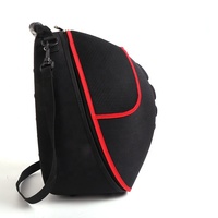 Étui de protection rigide personnalisé pour casque de moto, étanche, anti-rayures, en EVA + nylon, noir, durable pour les voyages