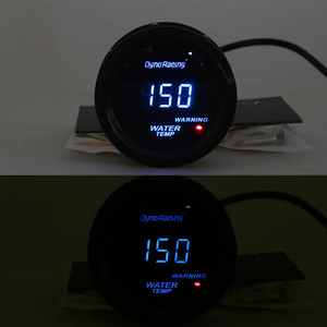 Factory 2'' 52MM Car Digital <strong>Blue</strong> Led Water Temperature <strong>Gauge</strong> 40-150 Celsius With Water Temp Joint Pipe Sensor Adapter 1/8NPT - Product Image 3