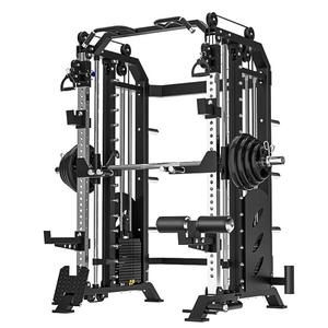 Oferta Especial: Máquina Multifuncional para Sentadillas y Ejercicios de Fuerza, Equipo de Gimnasio Comercial y Doméstico, Entrenador de Musculación de Acero - Product Image 3