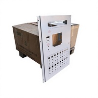 Pelat Pintu Kabinet Logam Industri OEM, Panel Putar Baja Tahan Karat Kustom, Pemrosesan Lembaran Logam, Bagian-Bagian Pembengkokan