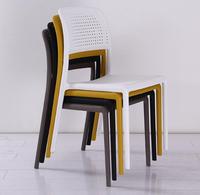 Nouveau Design mobilier extérieur en plastique, chaise de loisirs, chaise de dîner fabriquée avec de la résine plastique, pour l'extérieur, personnalisé, de différentes couleurs