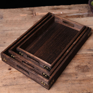 Bandeja de incienso de madera de Paulownia, bandeja de té, juego de té de madera para el hogar, taza de agua, quemador de incienso, aromaterapia, joyería, madera - Product Image 5