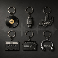 Personalized Original Design Number Stainless Steel Honor <strong>Best</strong> <strong>Sellers</strong> Fashion 3D Keychain Black Metal