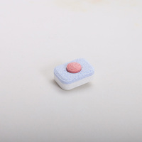 Tablettes nettoyantes pour lave-vaisselle anti-calcaire naturel, détartrant puissant pour nettoyage en profondeur, compatible fosses septiques, prévient l'accumulation et les odeurs