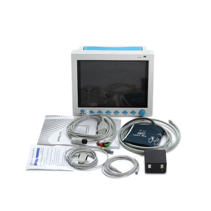 Moniteur patient multiparamètres vétérinaire à écran tactile avec certification CE et batterie intégrée pour clinique vétérinaire de petits animaux - Product Image 6