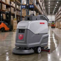 CleanHorse ARES550 - Fregadora de Pisos Autopropulsada, Compacta, Industrial, Eléctrica, para Fábrica