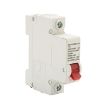 Disjoncteur miniature DC 1P pour usage domestique, interrupteur photovoltaïque