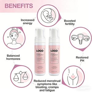Mousse nettoyante pour l'hygiène féminine, équilibre du pH, <span class=keywords><strong>nettoyant</strong></span> vaginal, soin <span class=keywords><strong>intime</strong></span> féminin, déodorant en mousse nettoyante - Product Image 4