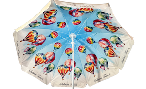 Высокое качество 1,8 м индивидуальный открытый пляжный зонт современный дизайн с водонепроницаемым железным полюсом полиэфирный материал для наружного использования - Product Image 6